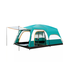 Палатка кемпинговая ALPIKA Picnic-4, 4-х местная, 380х260х190 см Зеленый