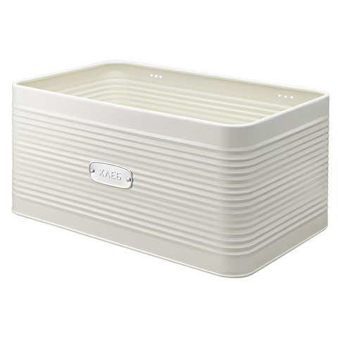 Хлебница 33х21х16см Smart Solutions Irmel молочная