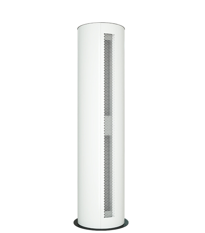 Водяная тепловая завеса Тепломаш КЭВ-90П6144W Колонна прямоточная 600 белый