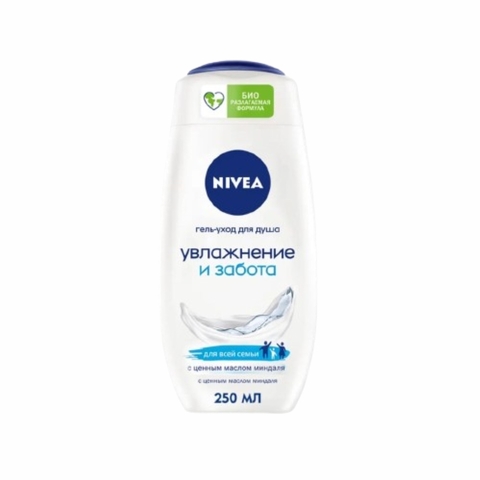 Крем-гель д/душа NIVEA Нежное увлажнение 250 мл