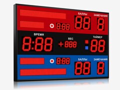 Табло для самбо Импульс 718-D18x11-D8x9-L2xS8x64xP10-L2xS8x32xP10-S2-P1