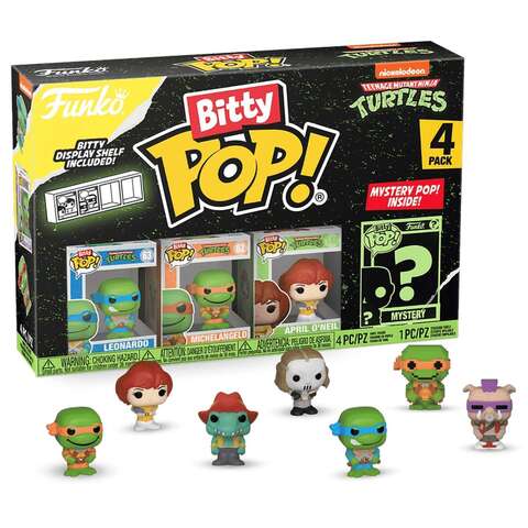 Фигурка Funko Bitty POP! TMNT 4 Pack Series 1