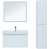 Aquanet 242264 Компл.1 - Зеркало Nova Lite 90 цв.бел. глянец (242264)
