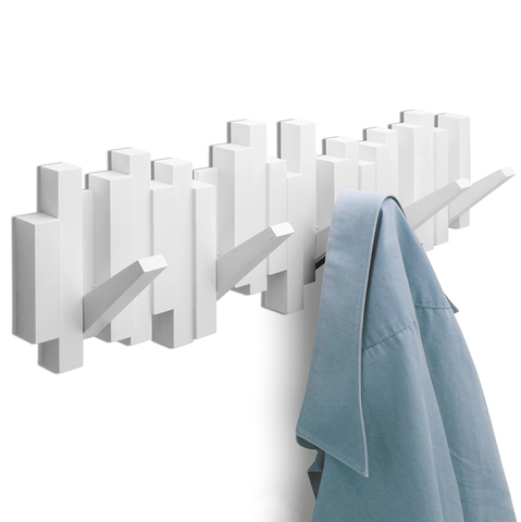 Вешалка настенная Sticks белая Umbra