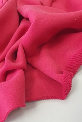 №746 Viva Magenta Pantone 2023 Футер 3-х нитка петля диагональ с Пич-эффектом 0,5 м (чистый)