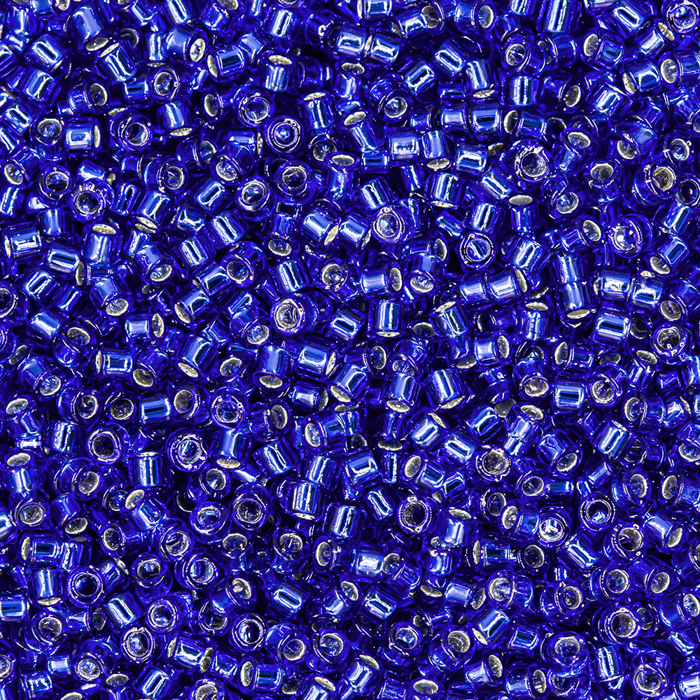 Японский бисер TOHO Treasure (№28), с внутренним серебрением, прозрачный