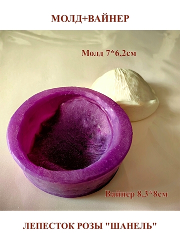 Молд пластиковый+вайнер силиконовый 
