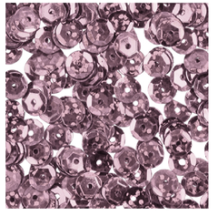 Пайетки "Zlatka" россыпью ZC 6 мм 5 х 10 г №11 св.розовый