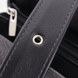 Сумка Саломея 1134 македония серый + черный