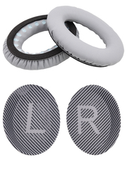 Амбушюры для Bose QC35, QuietComfort35 (Светло - Серый)