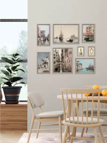 Картины на стену интерьерные на холсте 8 шт