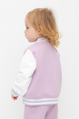 жакет  для девочки  КР 302675/ледяная орхидея к537