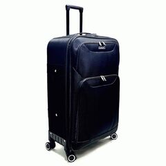 Чемодан Hossoni тканевый ручная кладь 53(58)|35|20+3|см (4 колеса съемные) Цена указана на САМОВЫВОЗ!!!