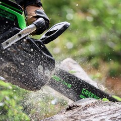 Цепная пила Greenworks GD82CS51 82V (51 см) аккумуляторная, без АКБ и ЗУ