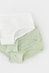 трусы/ уп  для девочки  К 1964-3уп/сахар,морская пена,гусята