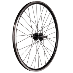 Колесо 27,5" заднее в сборе VelRosso дв.ал.об,гайки,disk,под трещ,WSM-27RD