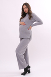 Костюм для беременных 15957 светлый графит меланж