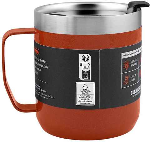 Картинка термостакан Stanley classic mug 0.35l Hammertone Clay - 3