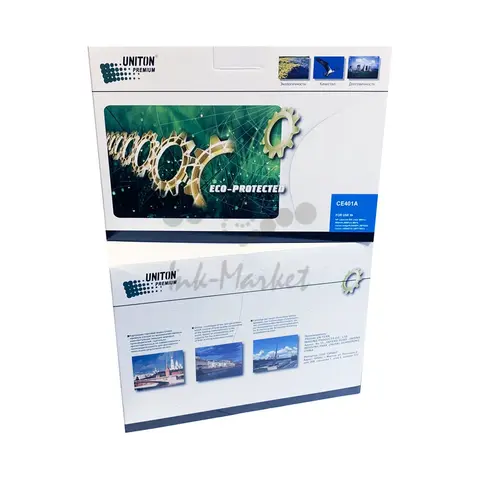 Совместимый картридж UNITON Premium CE401A (507A) для HP Color LJ M551/MFP M575 синий (6K) GREEN LINE (Eco Protected)