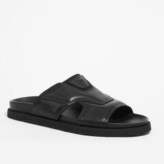 Кожаные шлепанцы Giampieronicola 5773 черный