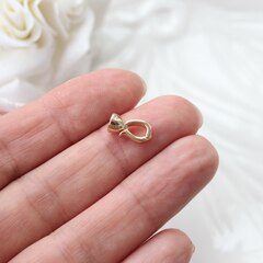 УЦЕНКА!!! Концевик разъёмный с карабином, 11*5мм, 1 шт, позолота У050