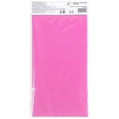 Скатерть п/э ярко-розовая 1,4х2,75м