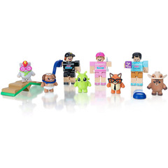 Роблокс Знаменитости Выставка Домашних Животных Набор из 3 Фигурок - НЕБОЛЬШОЕ ПОВРЕЖДЕНИЕ УПАКОВКИ!