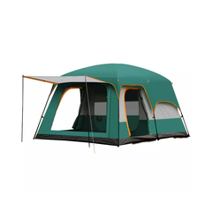 Палатка кемпинговая ALPIKA Picnic-4, 4-х местная, 380х260х190 см Зеленый