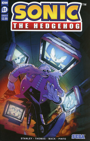 Sonic The Hedgehog Vol 3 #61 (Cover B)