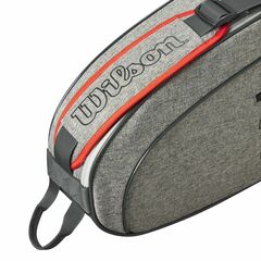 Теннисная сумка Wilson Team 3 PK Racket Bag - heather grey