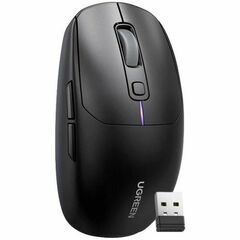 UGREEN MU103 90539 Gaming Lightweight Wireless Mouse USB Wired&2.4 GHz&BT, Black