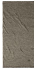 Шерстяной шарф-труба Buff Merino Lightweight Solid Taupe Grey