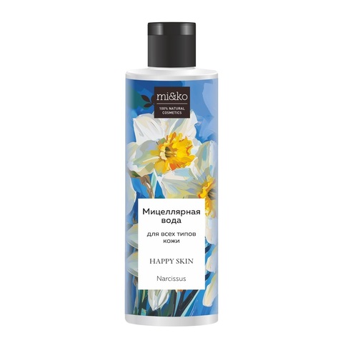 Мицеллярная вода Happy skin Narcissus | mi&ko
