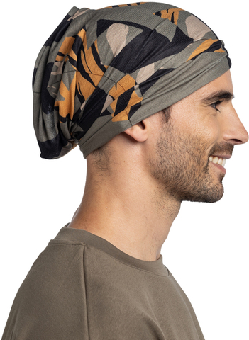 Картинка бандана-труба Buff CoolNet Teltary Khaki - 2