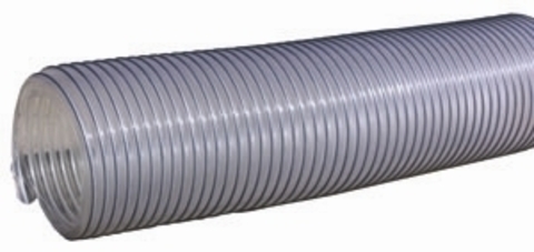 Воздуховод Tex PVC 500, D150 мм (1 метр) из ПВХ (поливинилхлорида)