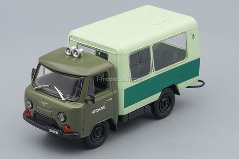 UAZ-3303 (T12.02) Kuban Auto Club 1987 1:43 DeAgostini Auto Legends USSR #275