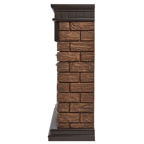 Портал Electrolux Bricks Wood 30 камень коричневый шпон темный дуб