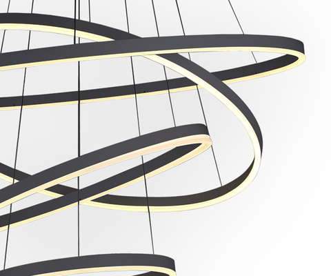 Подвесная светодиодная люстра Kink Light Тор 08204,19A(4000K)