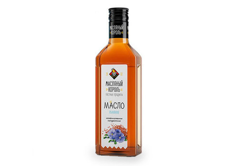Масло льняное Масляный король, 250мл