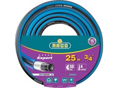 RACO EXPERT, 3/4?, 25 м, 30 атм, четырёхслойный, армированный, поливочный шланг (40302-3/4-25)