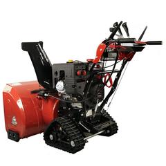 Снегоуборщик бензиновый DDE ST1387LET (SnowEngine 13 л.с., ширина 87 см, скор. +6/-2, гус. треуг., упр-ние на панели, эл. старт, фара) 917-040