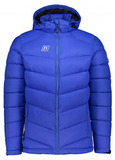 Очень Тёплый спортивный пуховик Noname Heavy Padded Jacket UX Blue унисекс