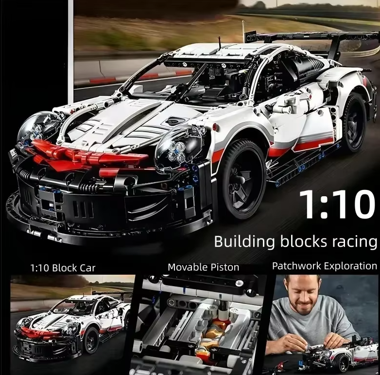 Конструктор Porsche 911 RSR 1631 деталь