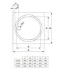 Ideal Standard K197901 СНЯТ Ideal Standard квадратный поддон 90х90 Connect K197901
