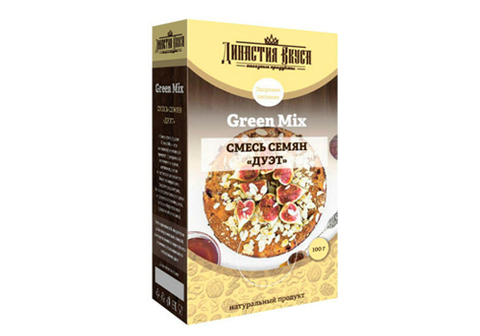 Смесь семян дуэт Династия Вкуса, 100г
