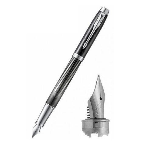 Перьевая ручка Parker IM Premium SE F325 (2074142) Metallic Pursuit с пером F