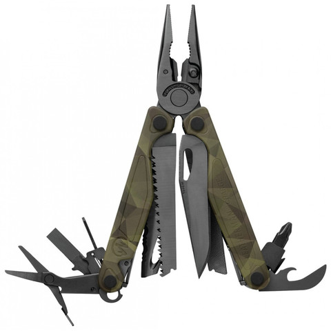 Мультитул Leatherman Charge Plus Forest Camo, 19 функций (832710) | Multitool-Leatherman.Ru