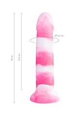 Розовый фаллоимитатор Owen - 18 см. - 