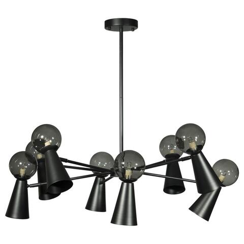 Люстра на штанге Loft It Halley 10046/8 Black