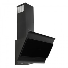 Вытяжка наклонная Schaub-Lorenz SLD DY6318, черная, сенсорное управление, 650 м³/ч